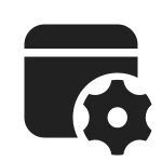 Calendar Settings SVG Icon